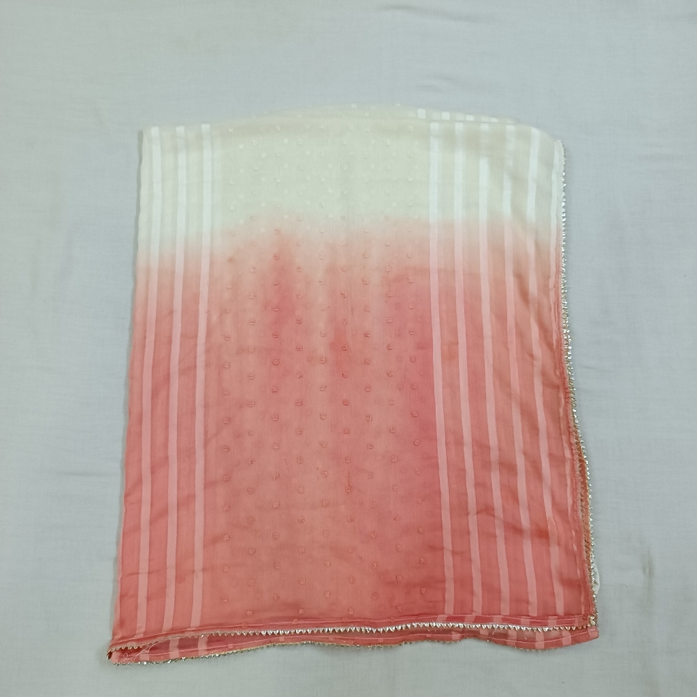 Partywear kurta plazo dupatta set - Picture 10 of 11